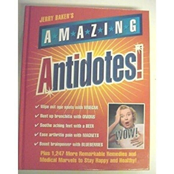 Jerry Baker's Amazing Antidotes Cookbook Book - Picture 2 of 2